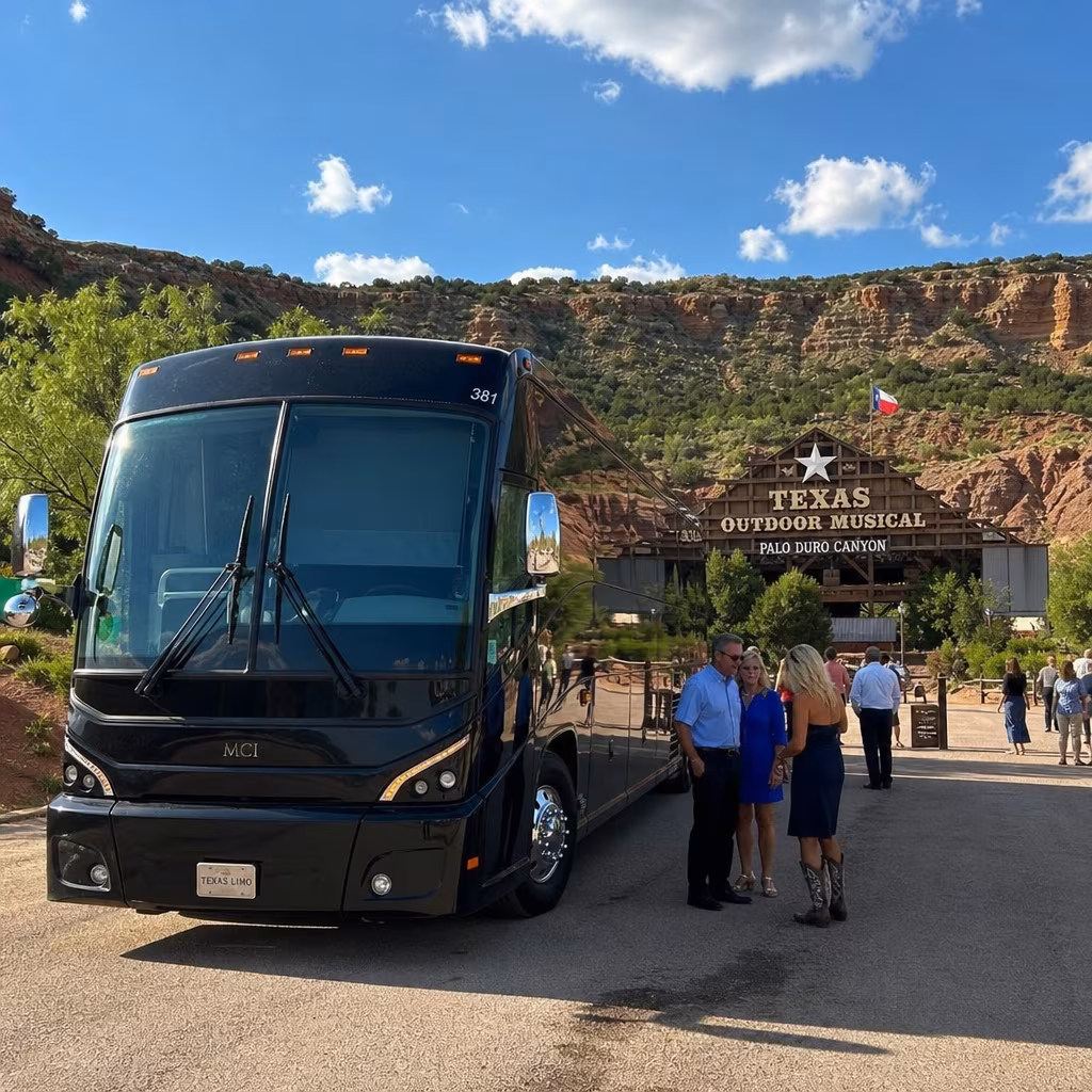 Rent a Bus to TEXAS Outdoor Musical at Palo Duro Canyon