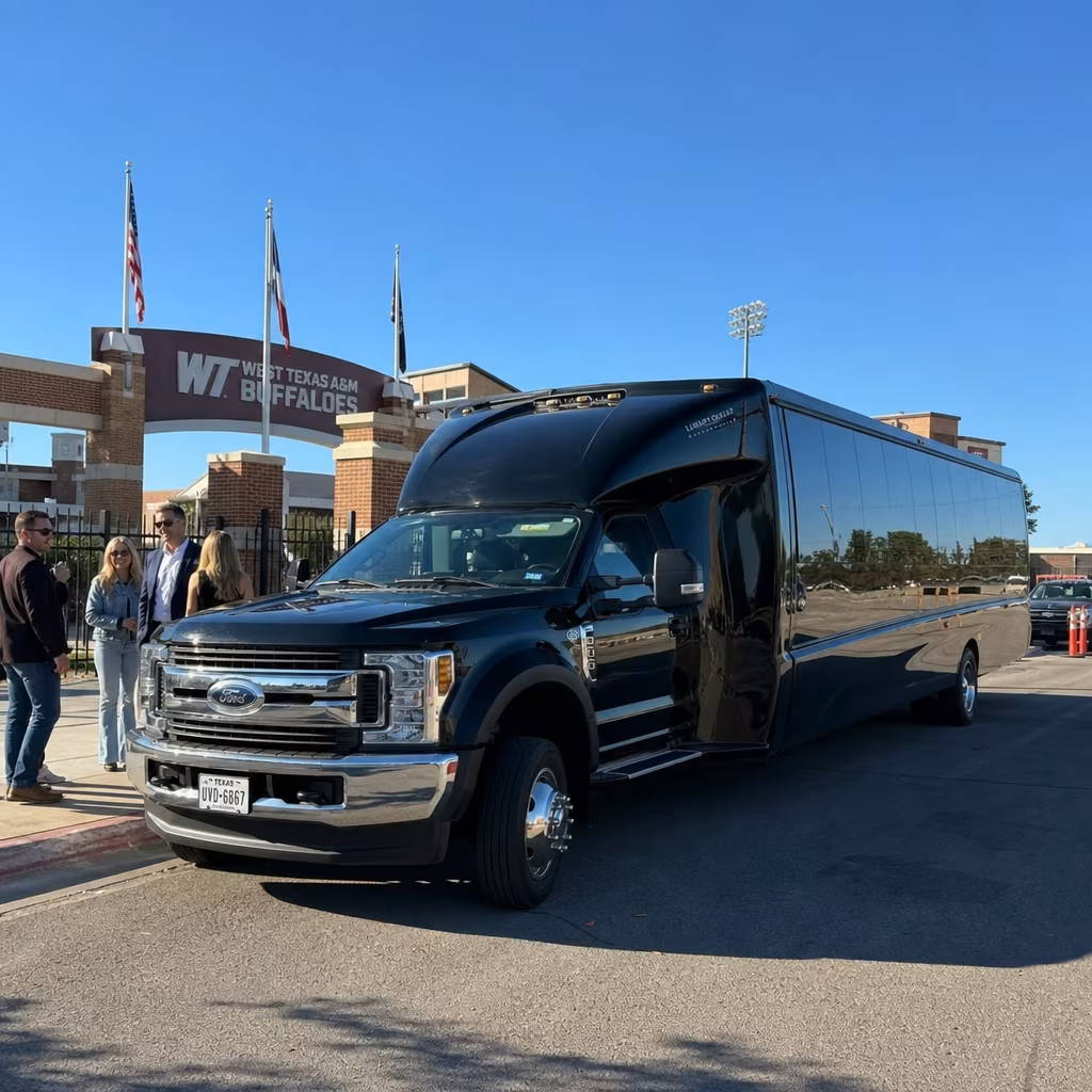 Rent a Bus to West Texas A&M Buffaloes Games in Canyon
