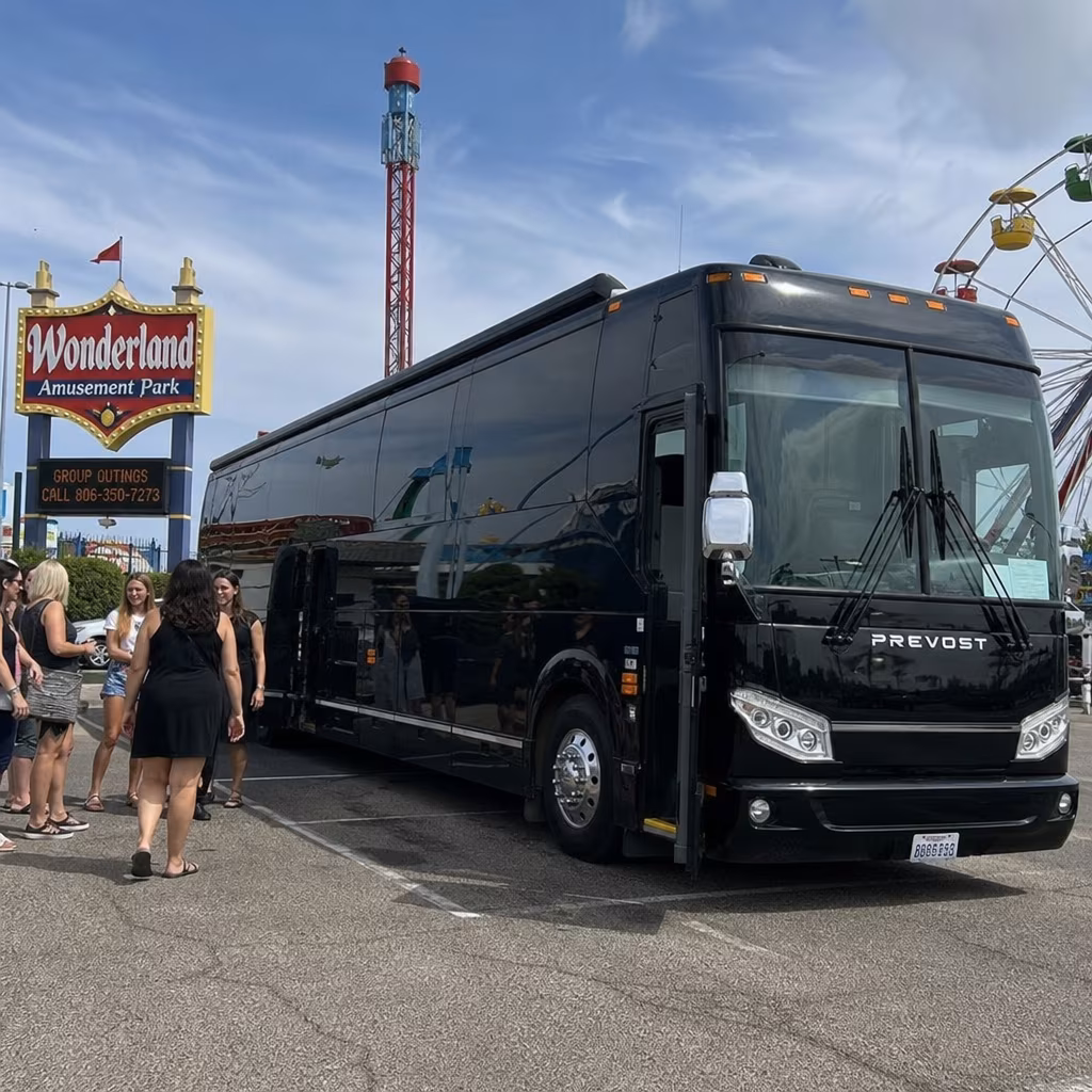 Rent a Bus to Wonderland Amusement Park