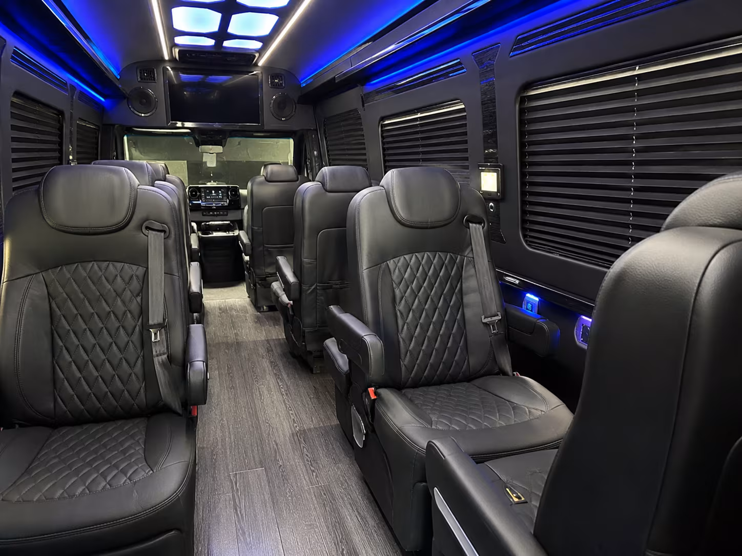 Amarillo Airport Shuttle & Transportation party bus exterior