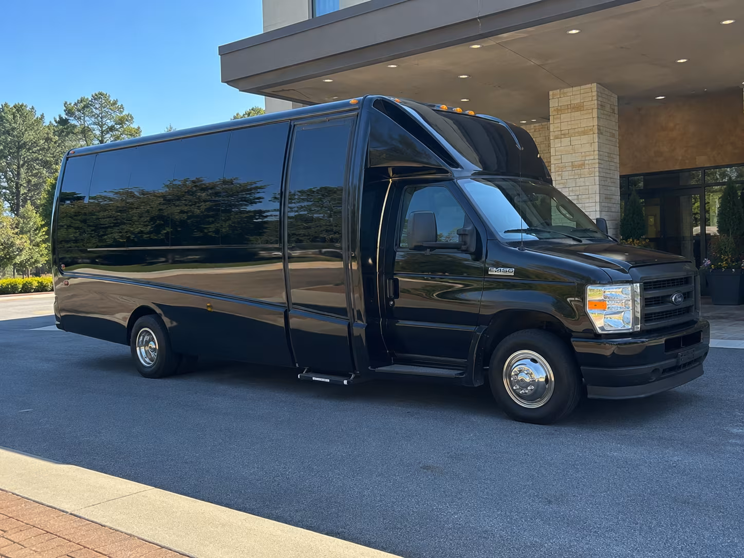 Amarillo Airport Shuttle & Transportation party bus exterior