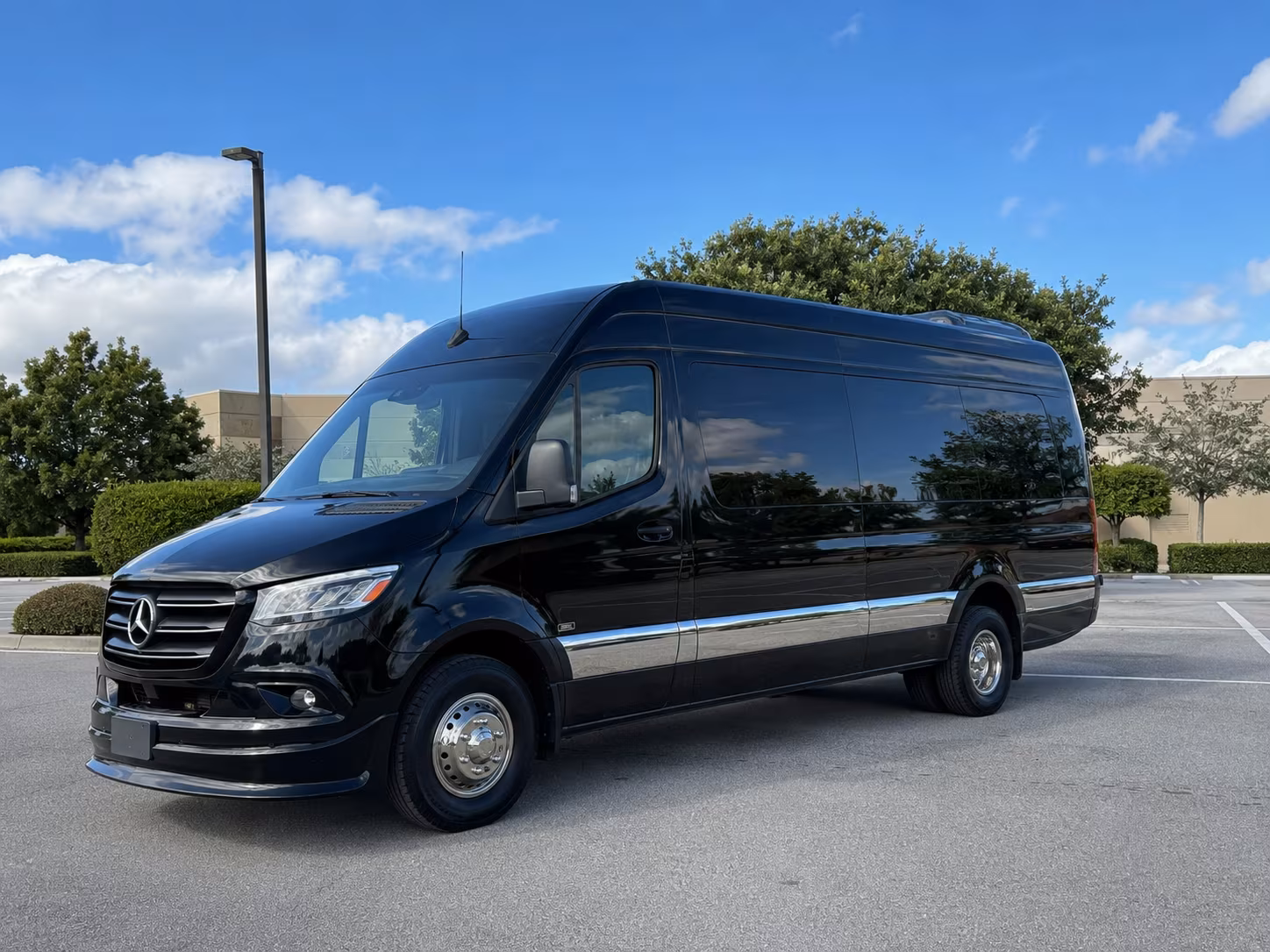 Amarillo Airport Shuttle & Transportation party bus exterior