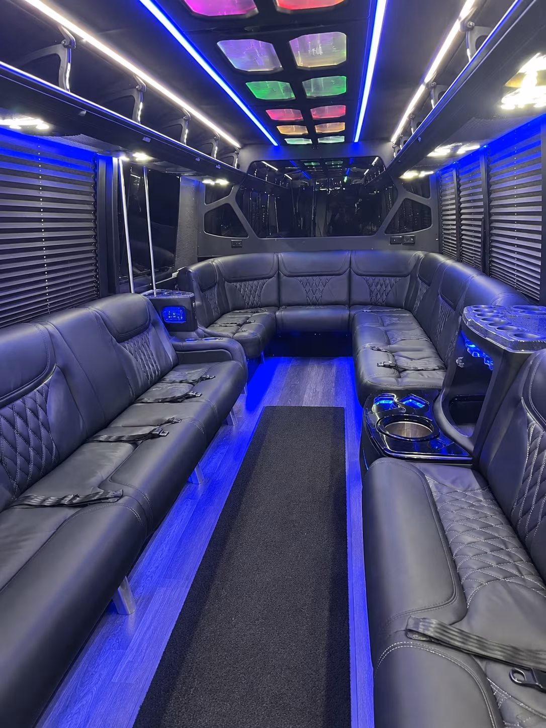 Amarillo Bachelor & Bachelorette Transportation party bus exterior