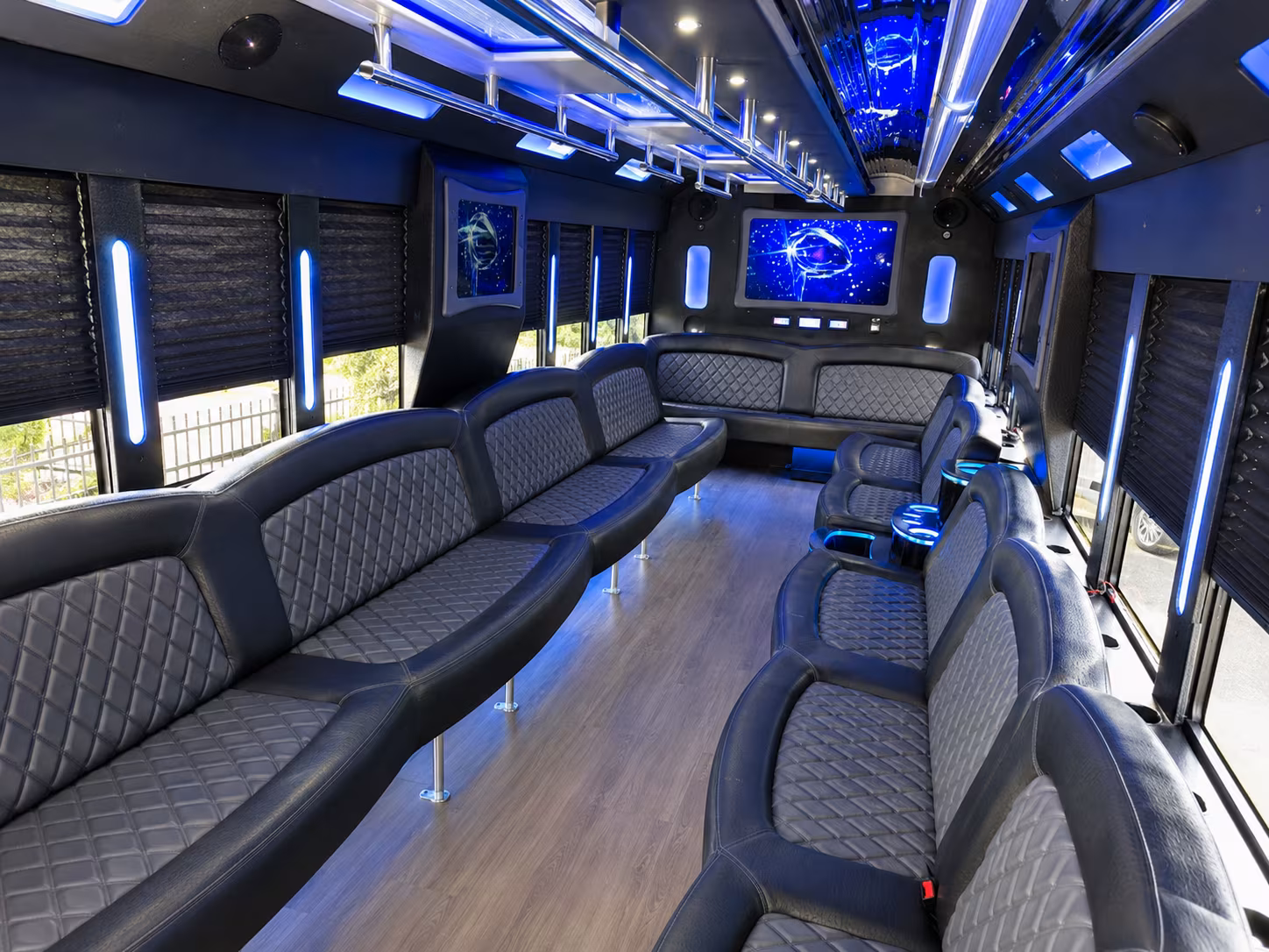 Amarillo Concert & Music Festival Transportation party bus exterior
