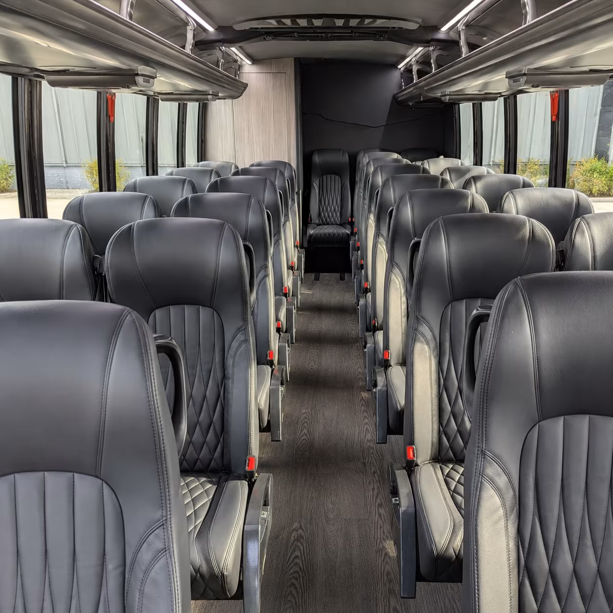 Amarillo Corporate Transportation party bus exterior