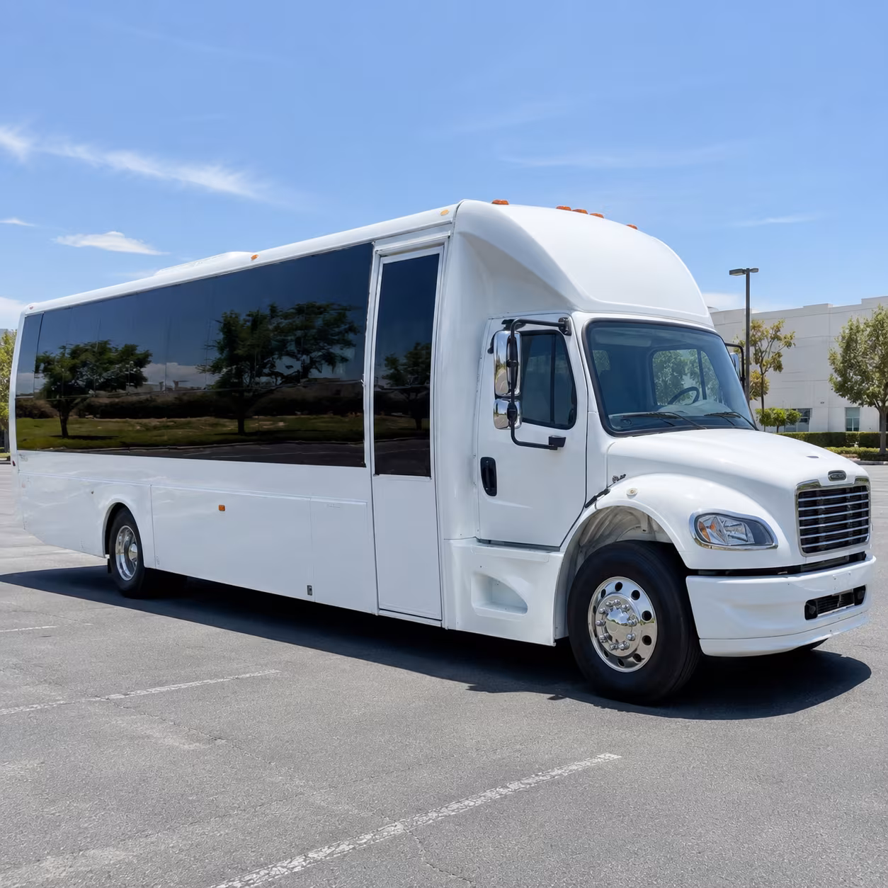 Amarillo Private Event Transportation party bus exterior
