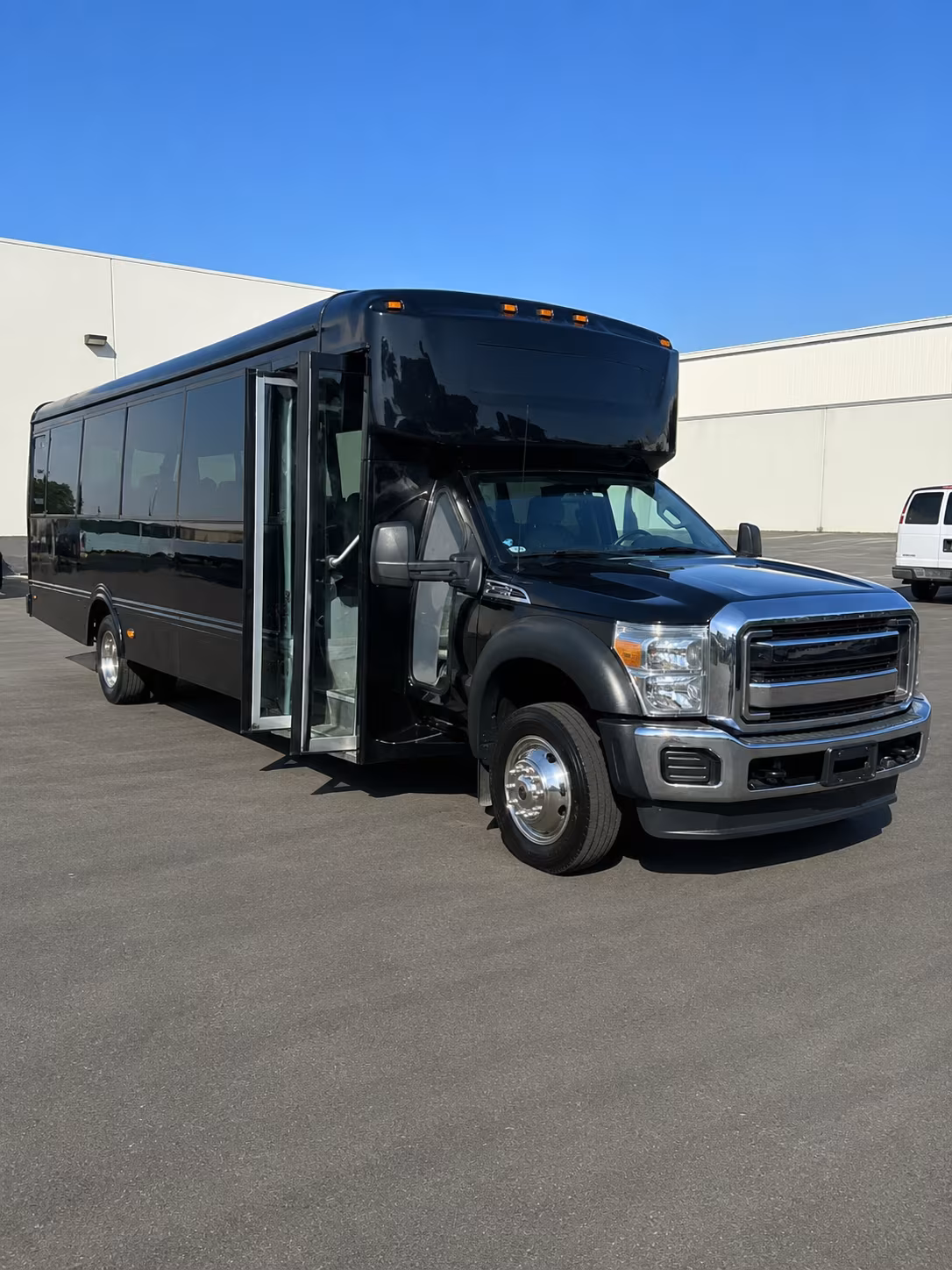 Amarillo Private Event Transportation party bus exterior