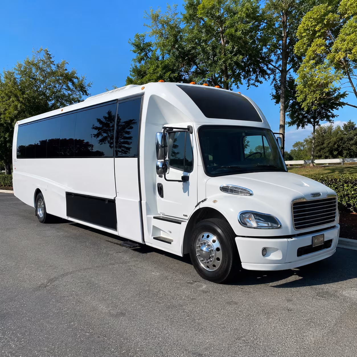 Amarillo Prom & Homecoming Transportation party bus exterior