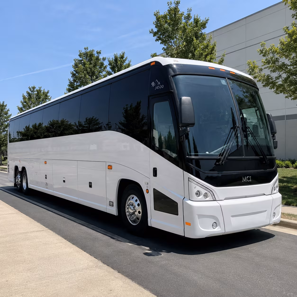 Amarillo School Event Transportation party bus exterior