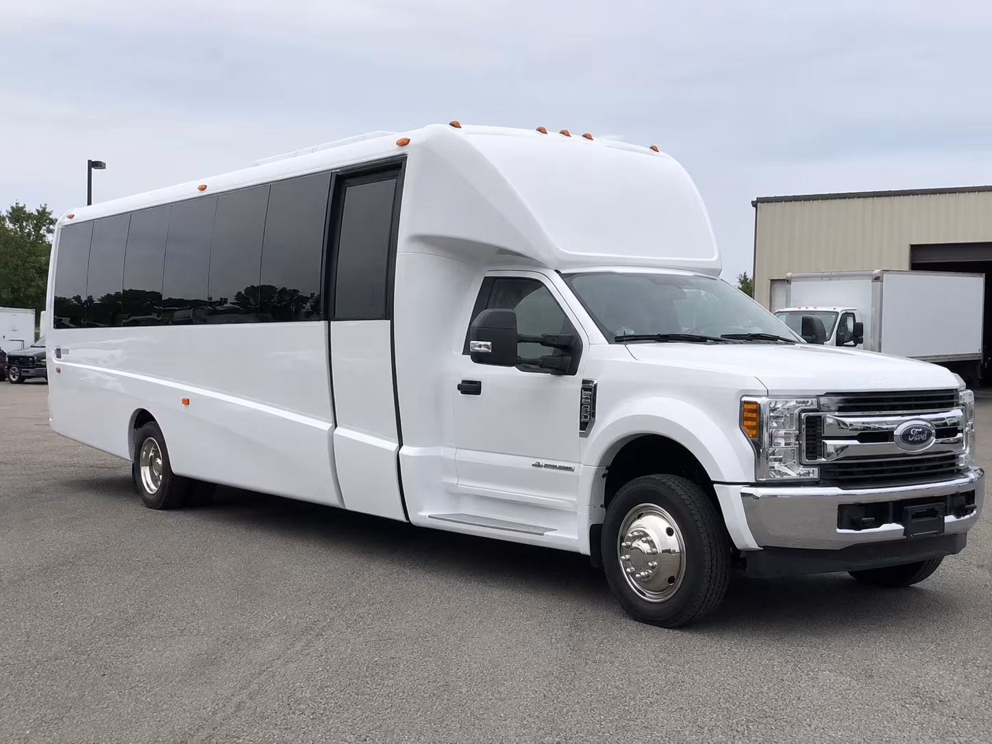 Amarillo School Event Transportation party bus exterior