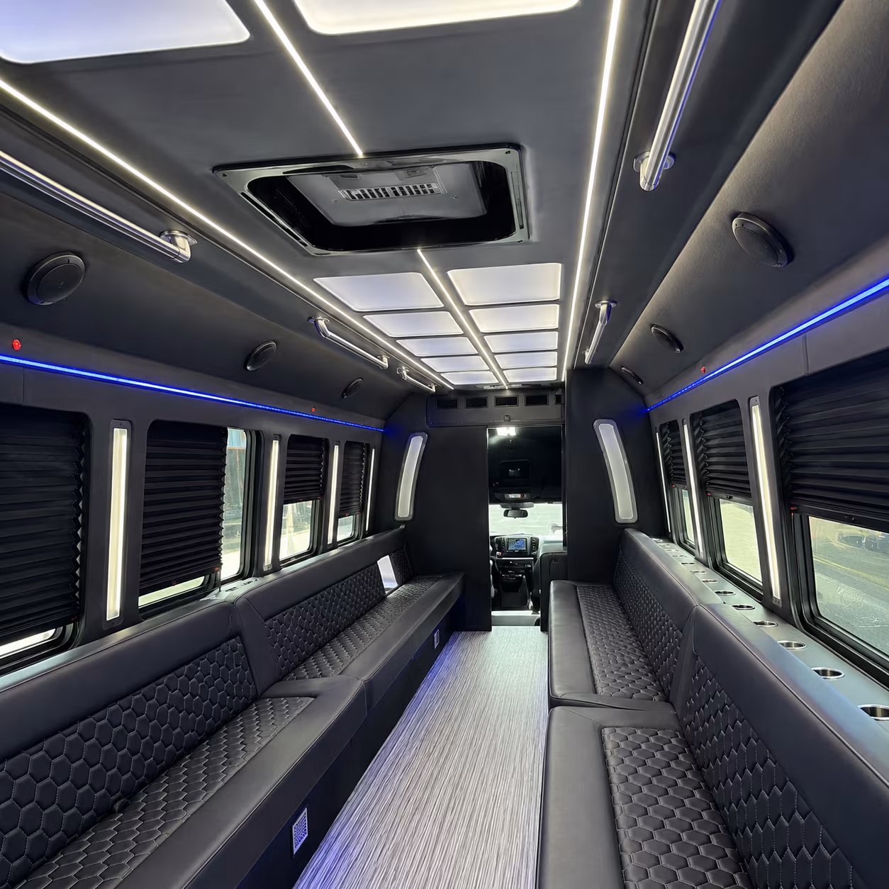 Amarillo Wedding Transportation party bus exterior