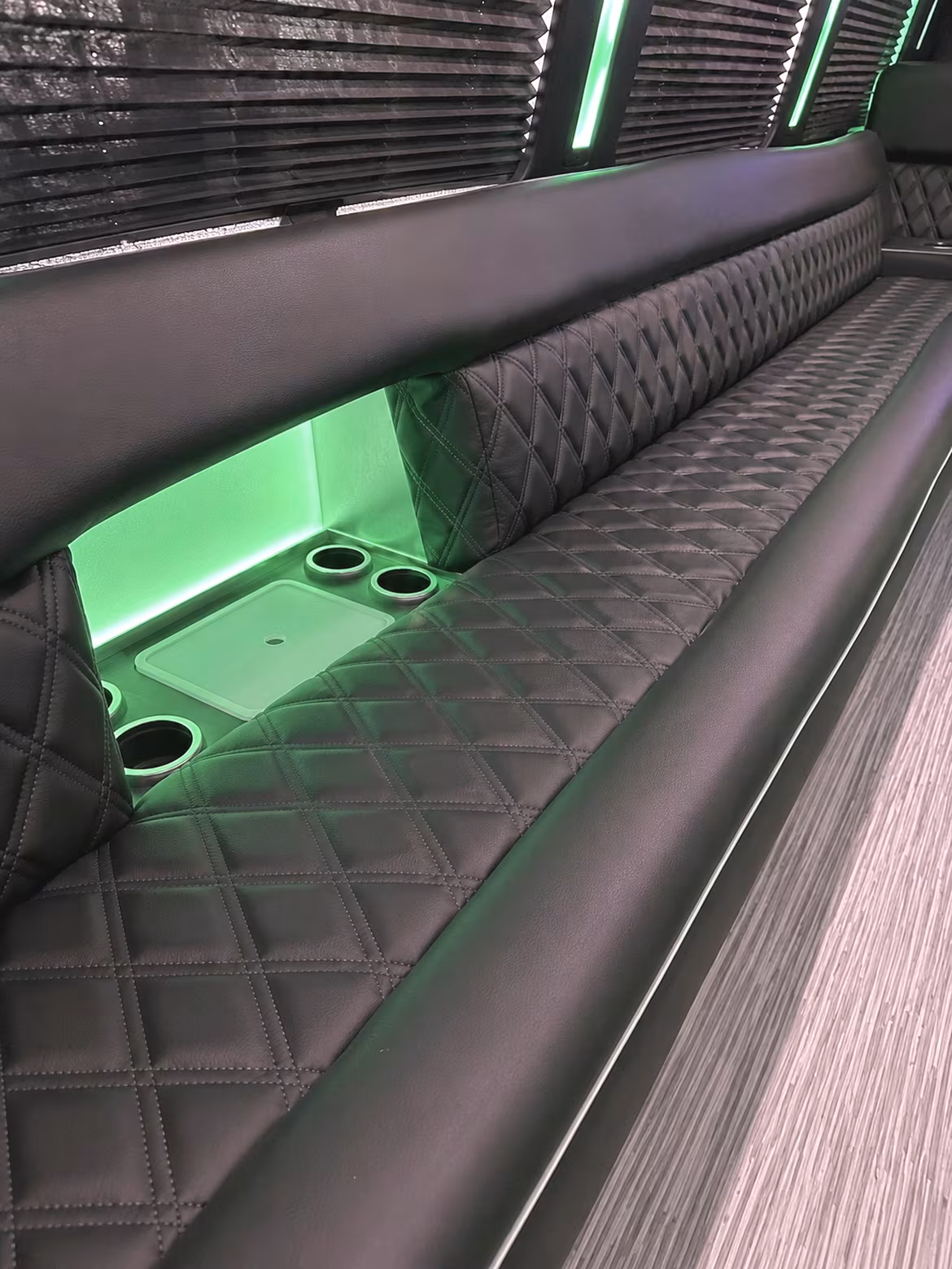 Amarillo Winery Tour & Pub Crawl Transportation party bus interior