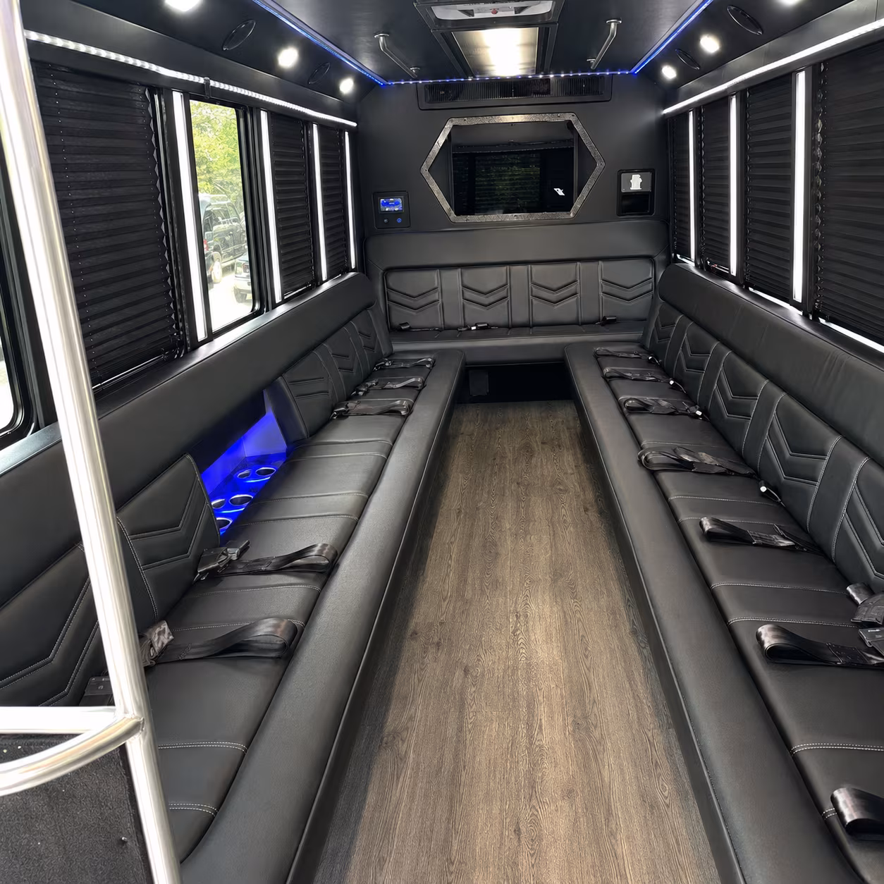 Amarillo Winery Tour & Pub Crawl Transportation party bus exterior