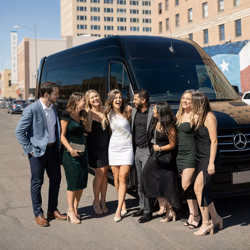 Amarillo Bachelor & Bachelorette Transportation fleet vehicle