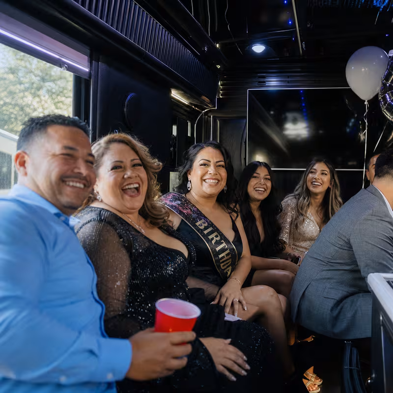 Amarillo Birthday Transportation fleet vehicle