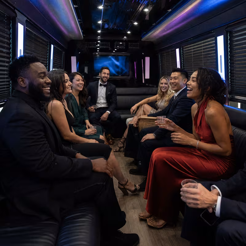 Amarillo Prom & Homecoming Transportation fleet vehicle