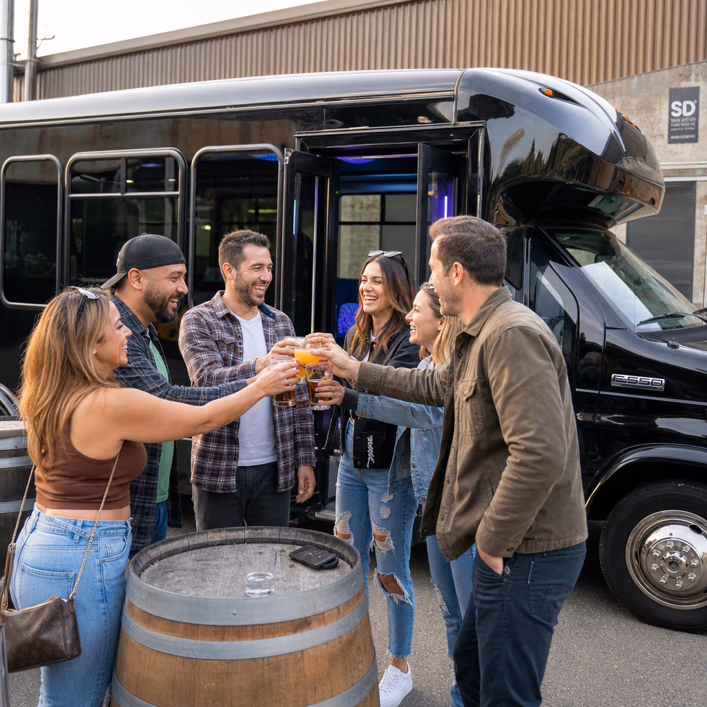 Amarillo Winery Tour & Pub Crawl Transportation